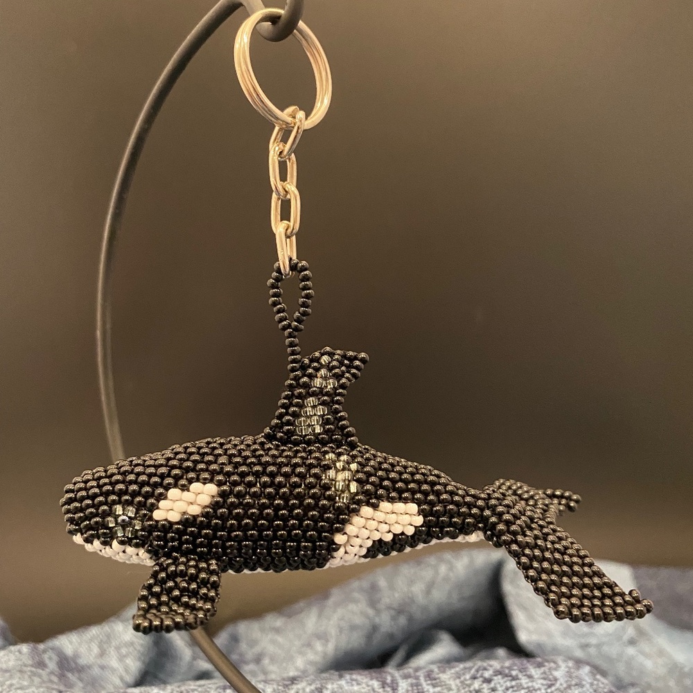 Killer Whale Keychain